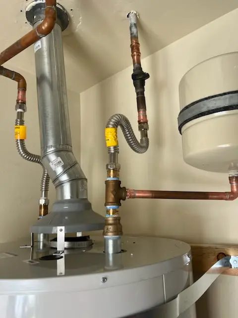 Water heater installation and plumbing repair in Mashpee
